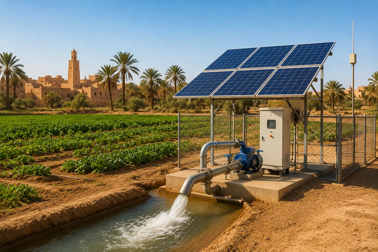 108 kWp Grid-Connected Solar PV Feasibility & Performance Analysis – Ghadames, Libya