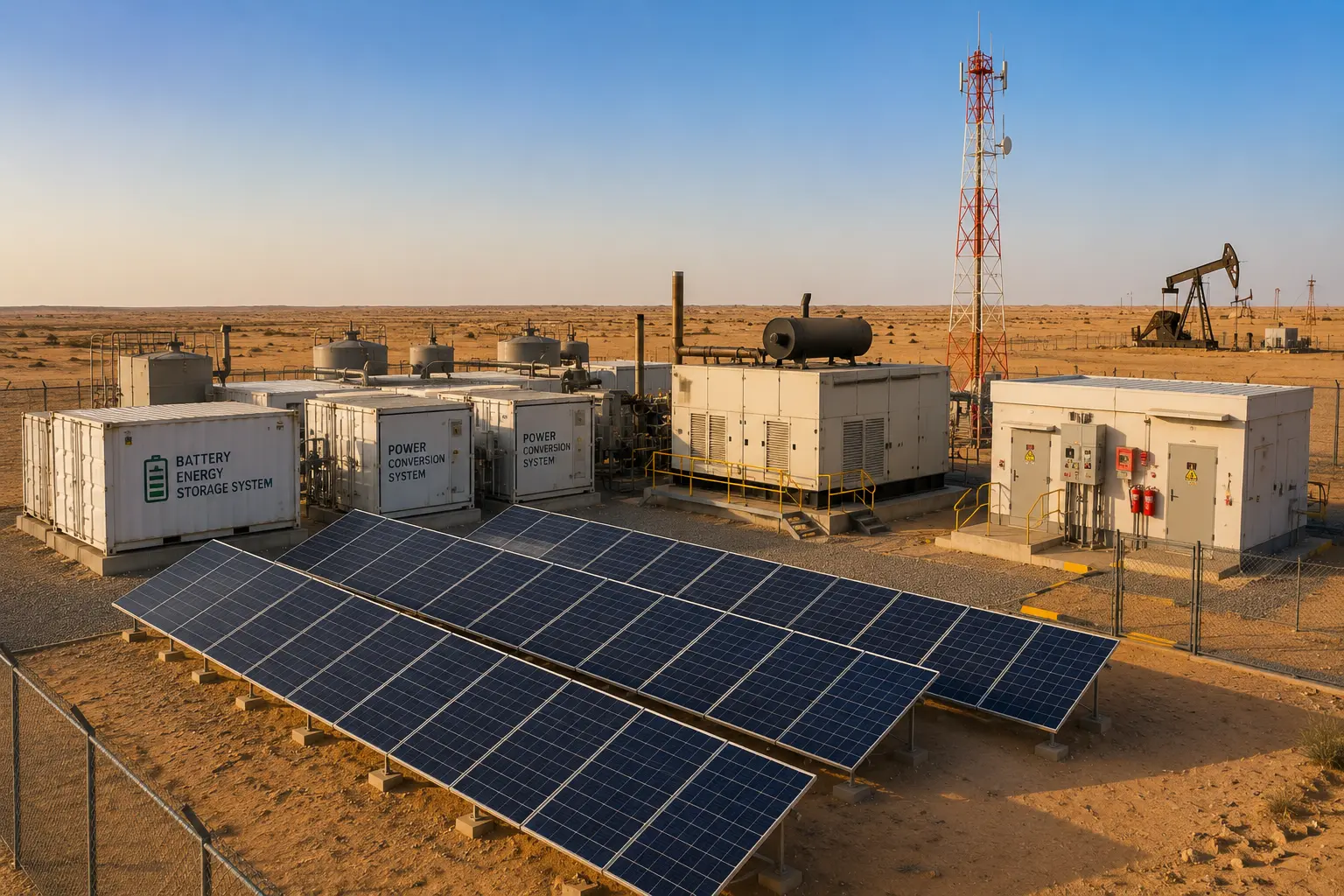 Hybrid Microgrid Power Quality Management – Erawin Oil Field, Murzuq Basin, Libya